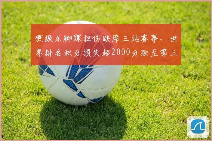 樊振东脚踝扭伤缺席三站赛事，世界排名积分损失超2000分跌至第三